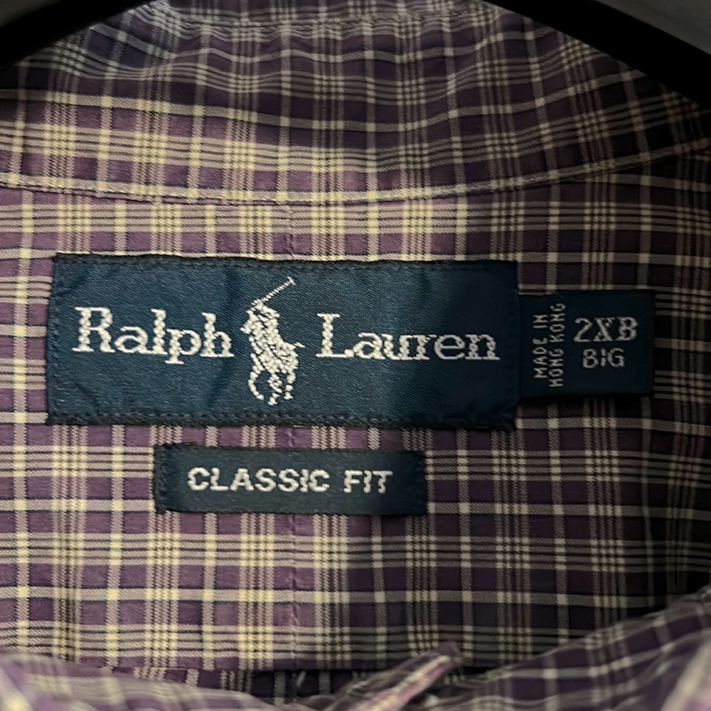 Ralph Lauren men’s shirt. Classic Fit .